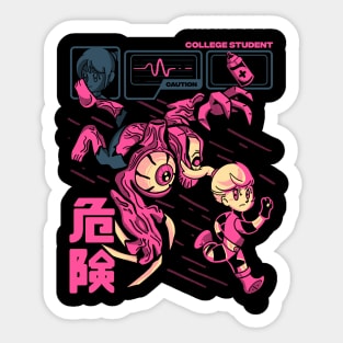 Beware the Doctor Sticker